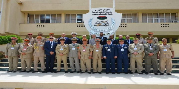 ليبيا | إنطلاق فعاليات الوحدة الأولى للدورة (13) المستوى العالي لكلية "5+5 دفاع".