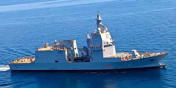 إيطاليا | شركتي ليوناردو وفينكانتيري توقع عقدًا لسفن دورية بحرية إيطالية جديدة.