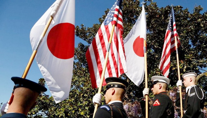 اليابان | الموافقة على تخصيص أموال للإبقاء على القواعد العسكرية الأمريكية على أراضيها.
