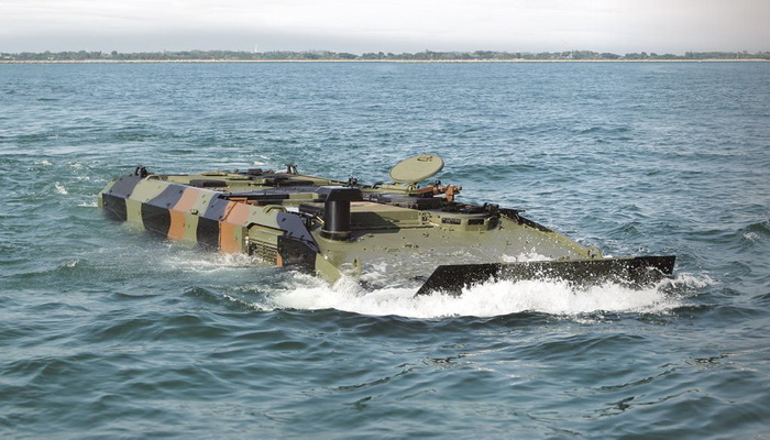 BAE Systems submitted its bid for the Amphibious Combat Vehicle