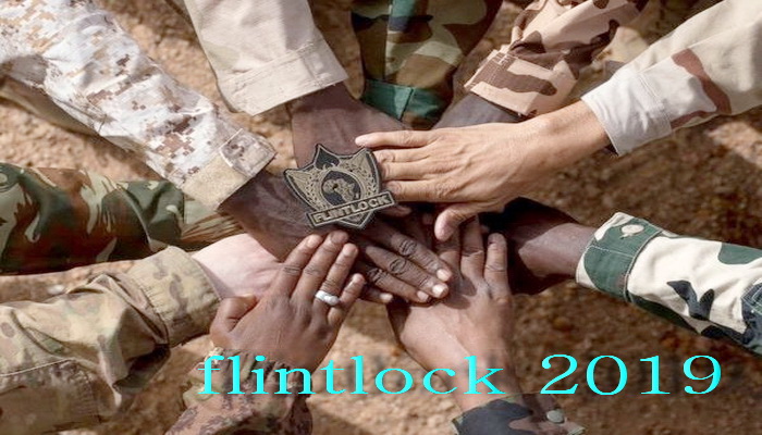 برعاية أفريكوم إنطلاق مناورات (فلينتلوك 2019) العسكرية المشتركة.