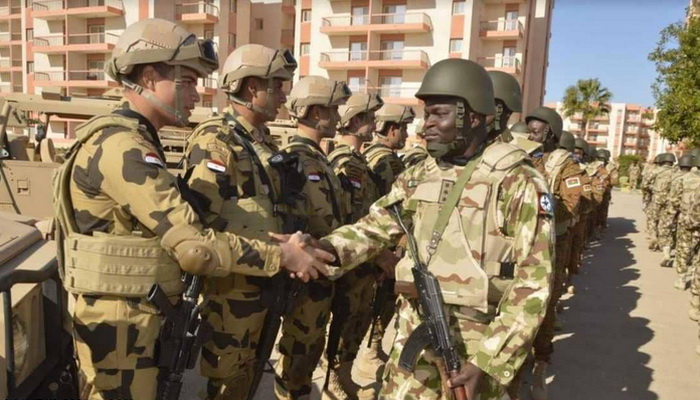 قاعدة محمد نجيب العسكرية المصرية تستضيف تدريبات مشتركة لدول الساحل والصحراء في مجال مكافحة الإرهاب