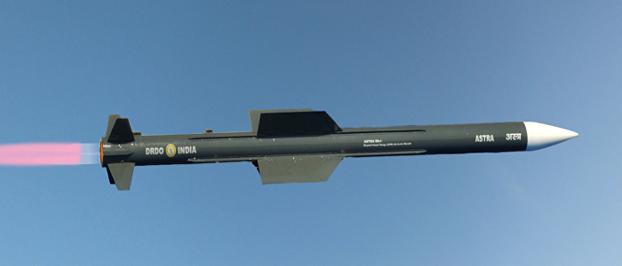 سلاح الجو الهندي يستكمل تجارب تطوير الصاروخ الجوي Astra BVR-AAM,