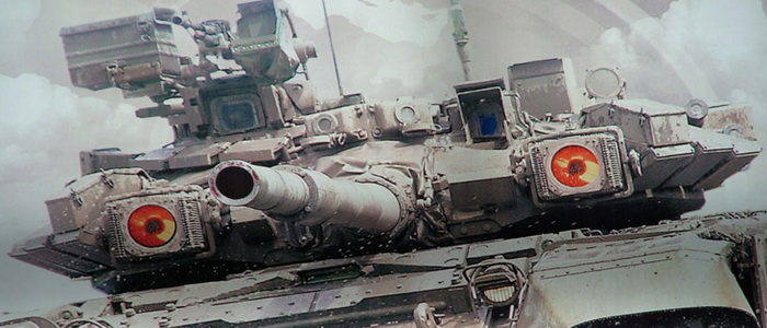 تطور الإختبارات الفنية لدبابات "تي-90" الروسية بإغراقها في الماء. 