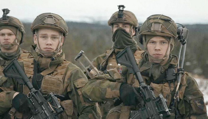 حلف الناتو يجري أكبر مناورات عسكرية منذ الحرب الباردة في النرويج.