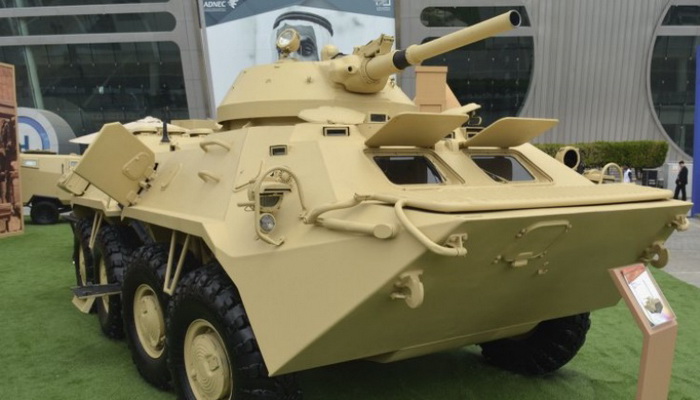 شركة الصناعة العسكرية السودانية (MIC) تكشف النقاب عن عربتها المدرعة المطورة شريف-3 . 
