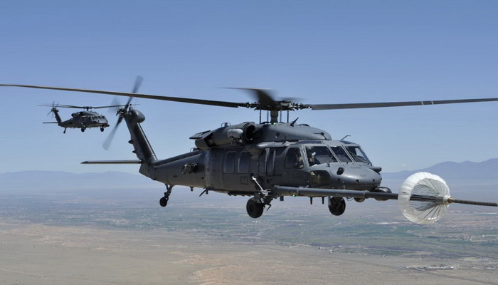 القوات الجوية الأمريكية تكشف عن تفاصيل نسختها المعدلة للغاية من طائرات الهليكوبتر بلاك هوك UH-60.