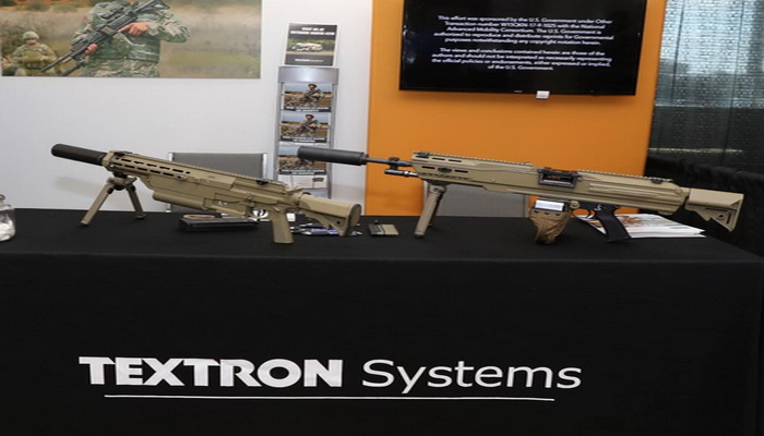 شركة تيكسترون الأمريكية لأنظمة الدفاع تكشف النقاب عن نماذج أسلحة الجيل التالي.