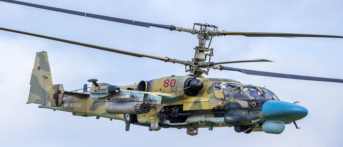 المروحية القتالية الروسية Ka-52M تستقبل رادار AESA الجديد.