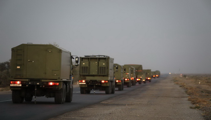 وزارة الدفاع الأوزبكية تطلق منظومة صواريخ FD-2000 الصينية لأول مرة.