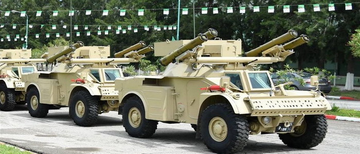الجيش الجزائري يطور مركبة مدرعة جديدة مضادة للدبابات.