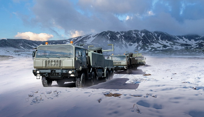شركة إيفيكو Iveco تزود القوات المسلحة الرومانية بعدد كبير من شاحنة الدعم التكتيكي 100 Trakker.