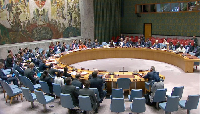 مساع فرنسية لعقد جلسة لأعضاء مجلس الأمن لبحث جائحة كورونا وتأثيرها على مناطق النزاع.