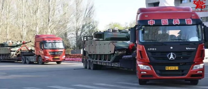 الصين تبدأ بتسليم دبابات المعارك الرئيسية الحديثة من نوع VT4 إلى باكستان.