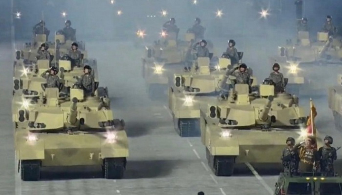 كوريا الشمالية تكشف النقاب عن دبابة قتال رئيسية جديدة.