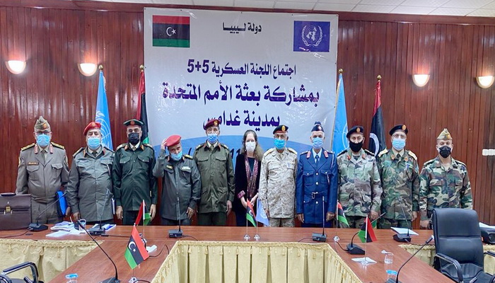 اللجنة العسكرية الليبية المشتركة تنهي اجتماعها في غدامس وتتفق على خطوات تنفيذ اتفاق وقف إطلاق النار الدائم في ليبيا.