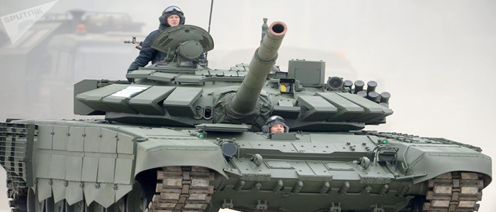 وصول دبابات القتال الرئيسية المحدثة T-72B3 للقوات الروسية.