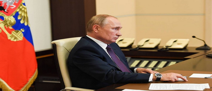 الرئيس الروسي فلاديمير بوتين يقر خطة روسيا الدفاعية للأعوام 2021-2025.