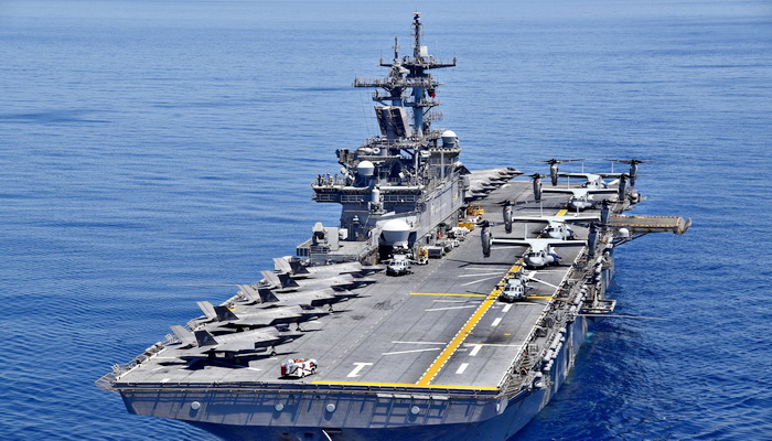 شركة BAE Systems تتلقى عقدًا بقيمة 197 مليون دولار لتحديث سفينة الهجومية البرمائية USS Wasp.