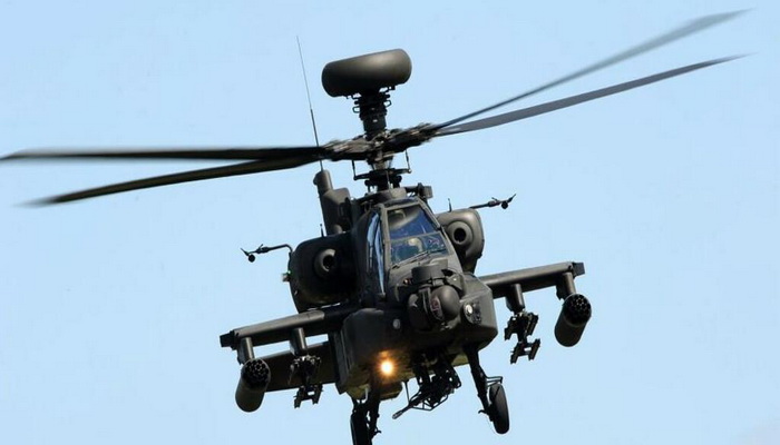 وزارة الخارجية الأمريكية توافق على بيع مروحيات Apache FMS إلى دولة الكويت.