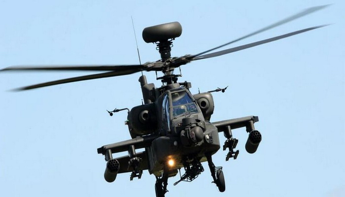 البيع المقترح لطائرات الهليكوبتر AH-64E Apache سوف يكمل ويحسن قدرة الكويت على مواجهة التهديدات الحالية والمستقبلية  وزارة الخارجية الأمريكية توافق على بيع مروحيات Apache FMS إلى دولة الكويت.