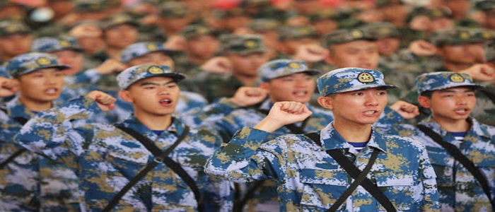 الصين تستعد للتجنيد العسكري خلال العام 2021م.