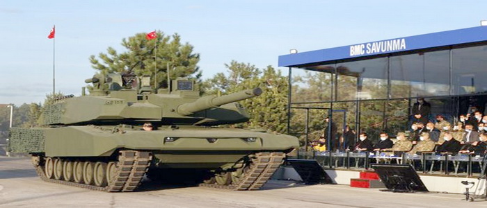 تركيا تكشف عن تحديث جديد لدبابة القتال الرئيسية Leopard 2A4 المزودة ببرج دبابة التاي Altay التركية.