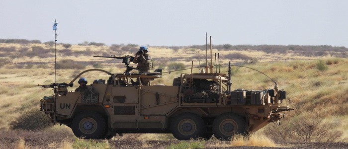 القوات البريطانية التابعة لبعثة حفظ السلام في مالي تقوم بأول دورية عملياتية لها.