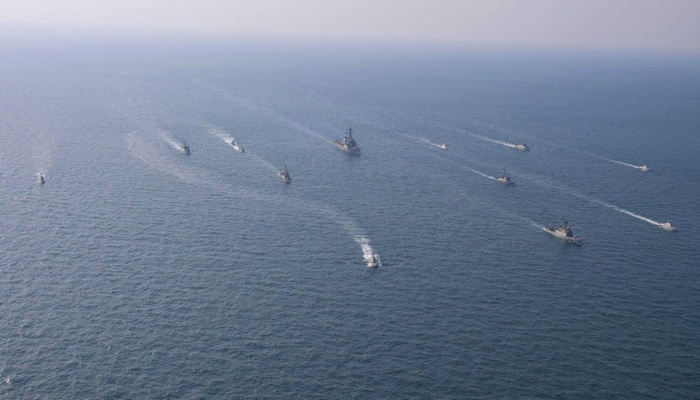 تدريبات عسكرية أمريكية مزدوجة في بحر الصين الجنوبي.