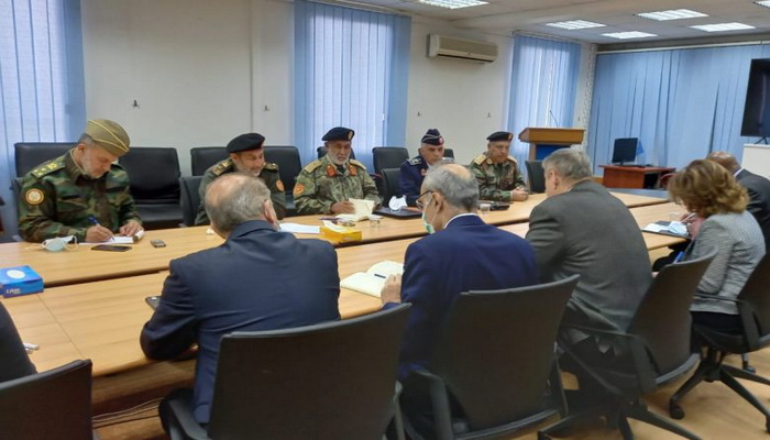 ليبيا | المبعوث الخاص للأمين العام للأمم المتحدة إلى ليبيا يواصل اتصالاته ويلتقي بأعضاء اللجنة العسكرية 5+5 في طرابلس.