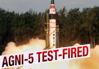 الهند تختبر بنجاح صاروخاً بالستياً عابراً للقارات