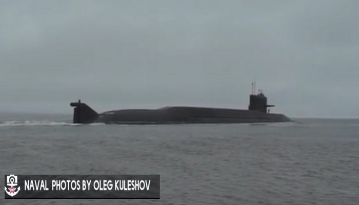 تسليم غواصة نووية للأسطول الشمالي الروسي