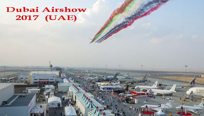 إنطلاق فعاليات النسخة الثانية عشرة من معرض دبي للطيران Dubai airshow 2017