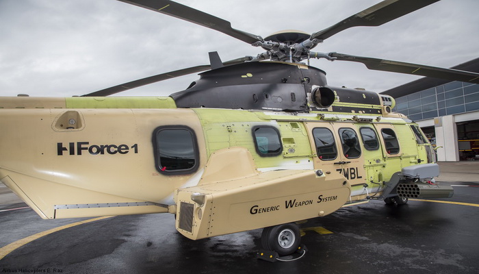 المروحية إيرباص H145M تنفذ رحلتها الأولى مع نظام تسليح HForce بنجاح