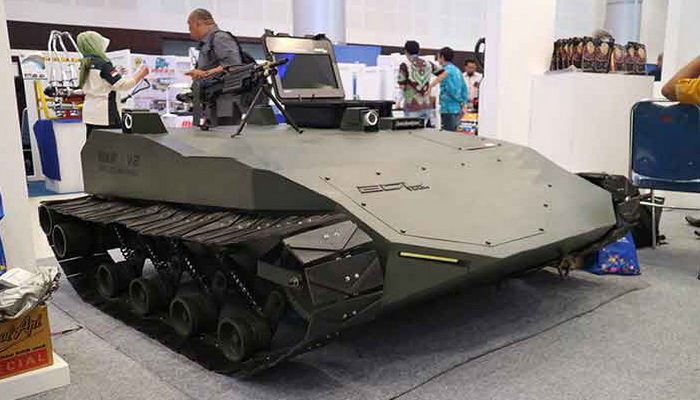 شركة BDLtech الأندونيسية تكشف النقاب عن عربة آلية أرضية جديدة WAR-V2  
