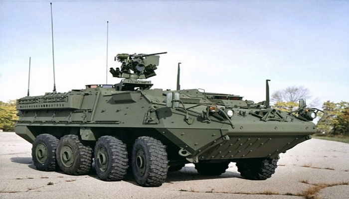 اختبار جيل جديد من عربة "Stryker" المزودة بمنظومة "بوينغ" للصواريخ قصيرة المدى 