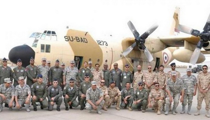 إختتام فعاليات التدريب الجوي المصري السعودي المشترك فيصل 11