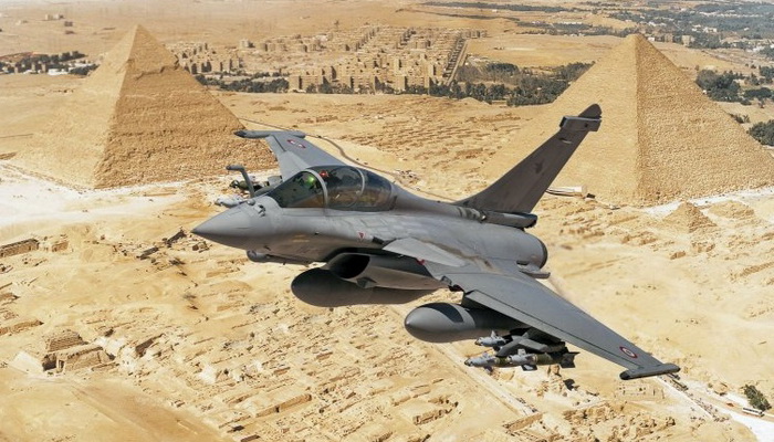 سلاح الجو المصري يتسلم الدفعة الثالثة من مقاتلات رافال الفرنسية