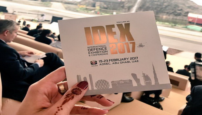 إنطلاق فعاليات معرض ومؤتمر الدفاع الدولي "IDEX  &  2017- NAVDEX" 