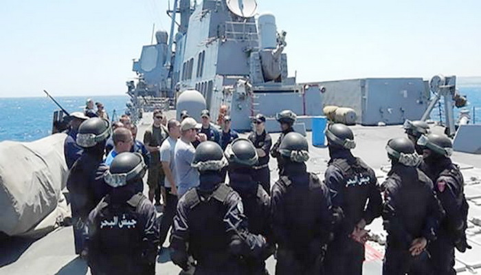  تدريبات عسكريّة بين وحدات جيش البحر التونسي والبحريّة الأمريكيّة لمدّة شهر