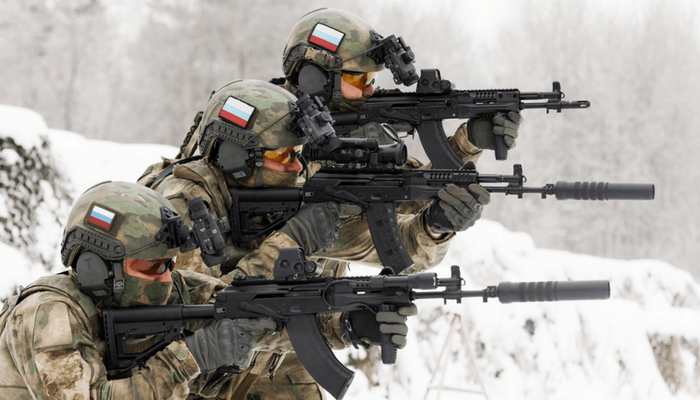 عائلة بنادق كلاشنيكوف 200 الأكثر تميزاً.