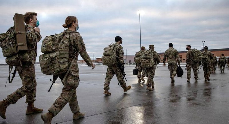 الولايات المتحدة | البنتاغون يرسل 3 آلاف جندي إلى أفغانستان لإجلاء آمن لموظفي السفارة الأمريكية.