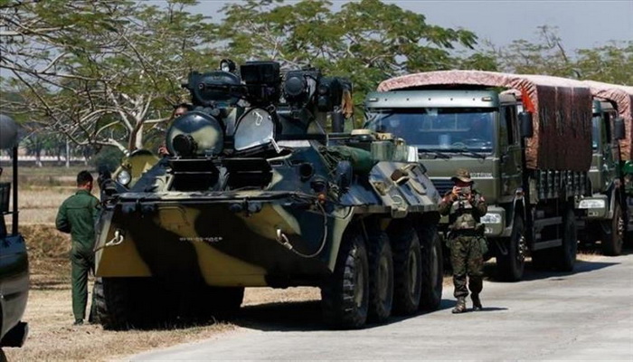ميانمار | اشتباكات بين القوات العسكرية وجيش التحرير الوطني لكارين في ميانمار.