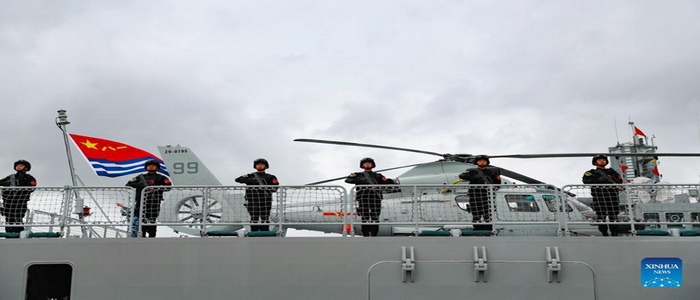 الصين | روسيا وإيران تجريان مع الصين مناورات بحرية مشتركة وسط قيود على الطرق البحرية من قبل بعض القوى الكبرى.