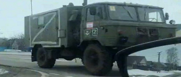روسيا | حرب "Z" وسر العلامة البيضاء المرسومة على المعدات العسكرية الروسية.