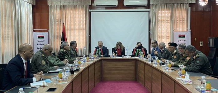 ليبيا | اللجنة العسكرية الليبية (5+5) تعقد اجتماعها التاسع بمقرها في سرت وتتطرق لتفعيل خطط العمل المتفق عليها سابقاً.