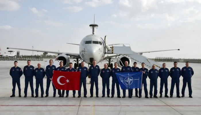 تركيا | سلاح الجو التركي يوفر طائرة E-7T لعمليات القيادة والسيطرة المحمولة جواً خلال مناورات Ramstein Alloy متعددة الجنسيات لحلف الناتو.