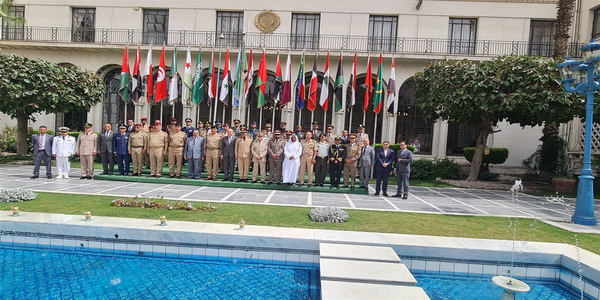 مصر | جامعة الدول العربية تنظم الندوة 64 للجنة توحيد المصطلحات والمفاهيم العسكرية.