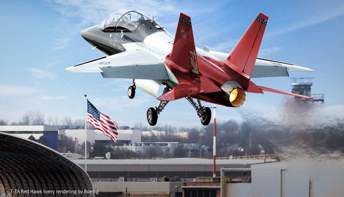 الولايات المتحدة | طائرة التدريب المتقدم "T-7 Red Hawk" تدخل مرحلة الإنتاج التسلسلي.