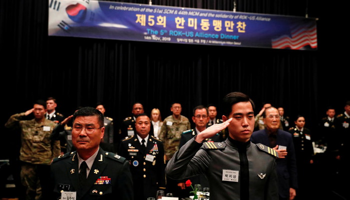 كوريا الجنوبية | إتفاق بين سيول وواشنطن بشأن تمويل الوجود العسكري الأميركي في كوريا الجنوبية.